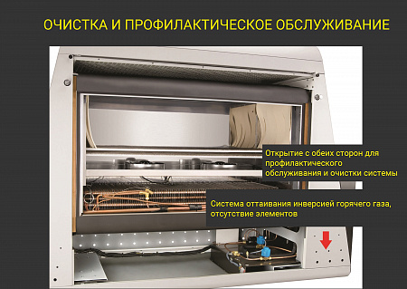 Машина проходного типа для стабилизации материалов методом охлаждения, мод. 652